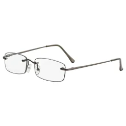 Dr. Dean Edell Beaumont Reading Glasses, +2.00, Gunmetal