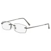 Dr. Dean Edell Beaumont Reading Glasses, +1.50, Gunmetal