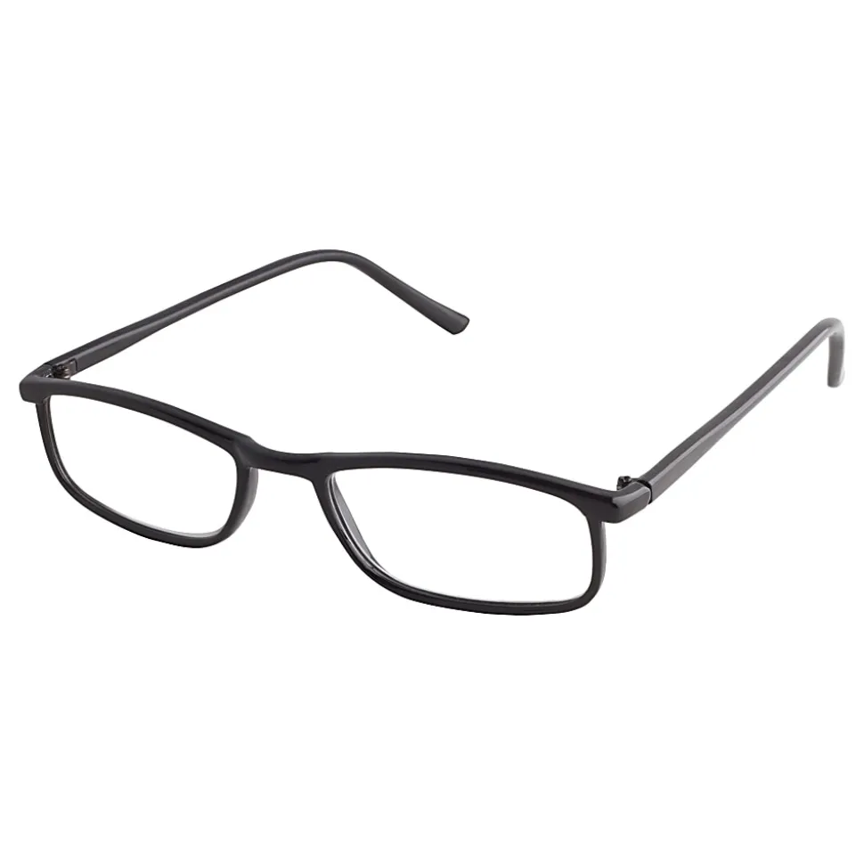 Dr. Dean Edell Calexico Reading Glasses, +2.50, Black