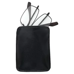 Dr. Dean Edell Folder Reading Glasses, Black, +2.50