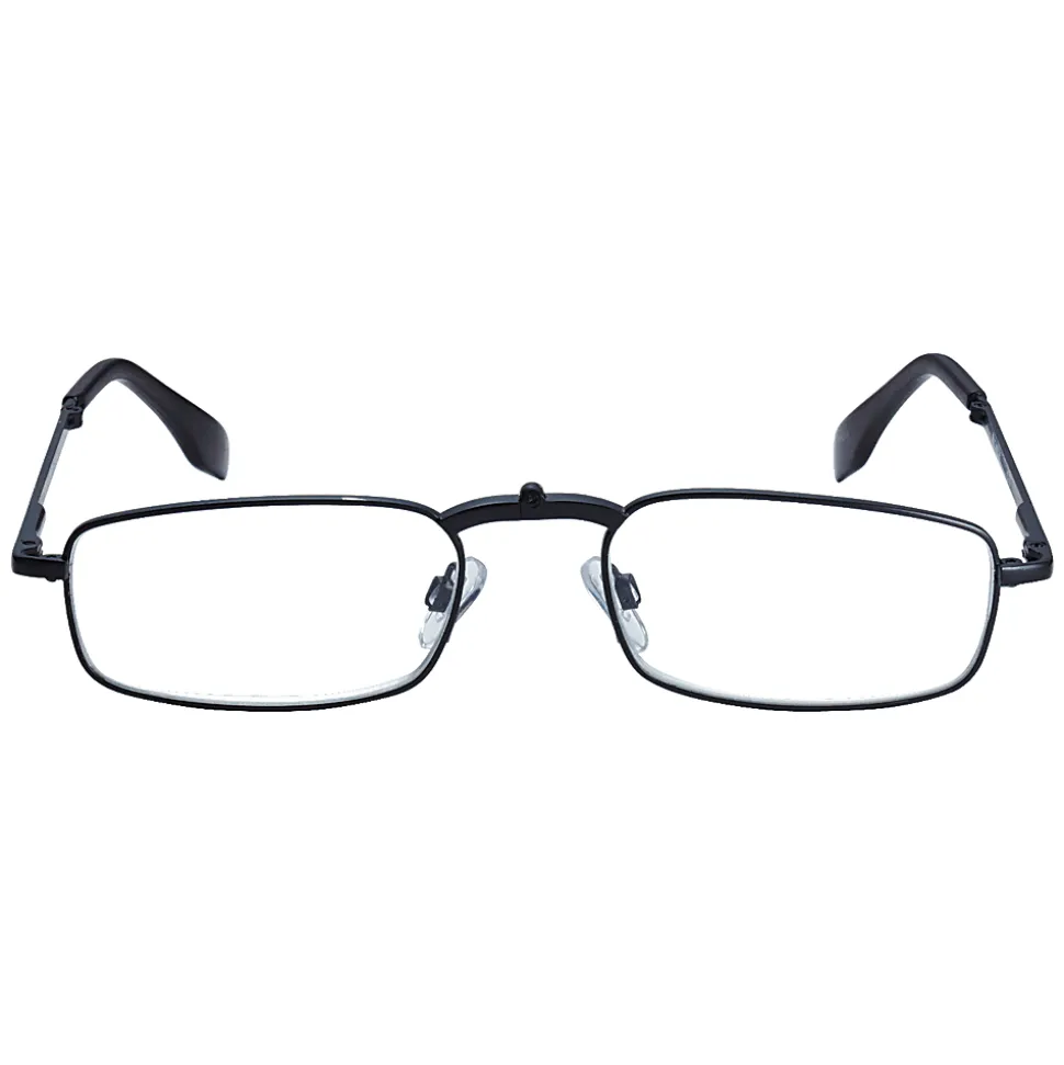 Dr. Dean Edell Folder Reading Glasses, Black, +1.50