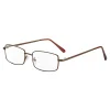 Dr. Dean Edell Richmond Reading Glasses, +1.50, Bronze