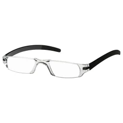 Dr. Dean Edell Slim Vision Reading Glasses, +2.50, Black