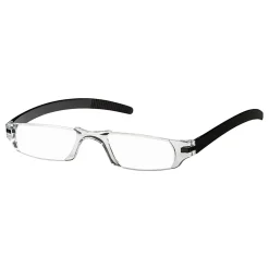 Dr. Dean Edell Slim Vision Reading Glasses, +1.25, Black