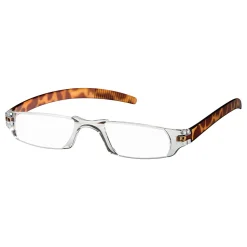 Dr. Dean Edell Slim Vision Reading Glasses, +1.25, Tortoise