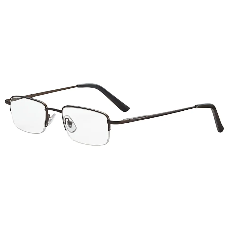 Dr. Dean Edell Tiburon Reading Glasses, +1.25, Titanium
