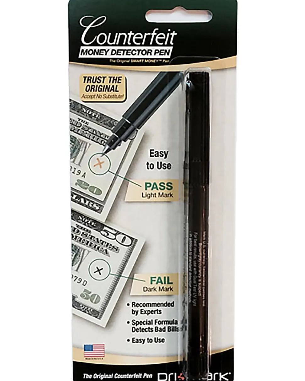 Dri-Mark® U.S. Counterfeit Money Detector Pen, Black
