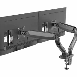 Dual Monitor Arm - Fully Adjustable Double Screen Mount for 2 Monitors - Lift, tilt, swivel, and position both monitors exactly where you need them.