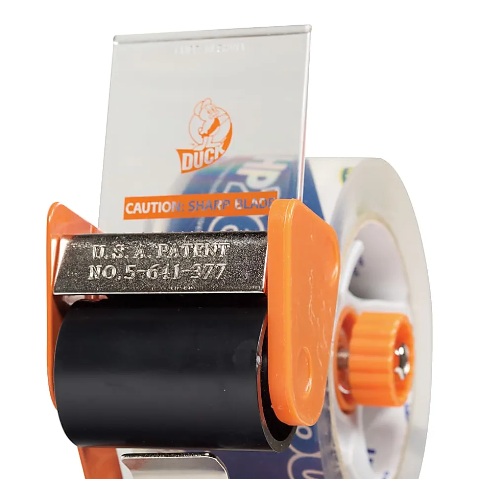 Duck® Blade safe Tape Gun With Antimicrobial Protection & Tape, 1 7/8" x 60 Yd.