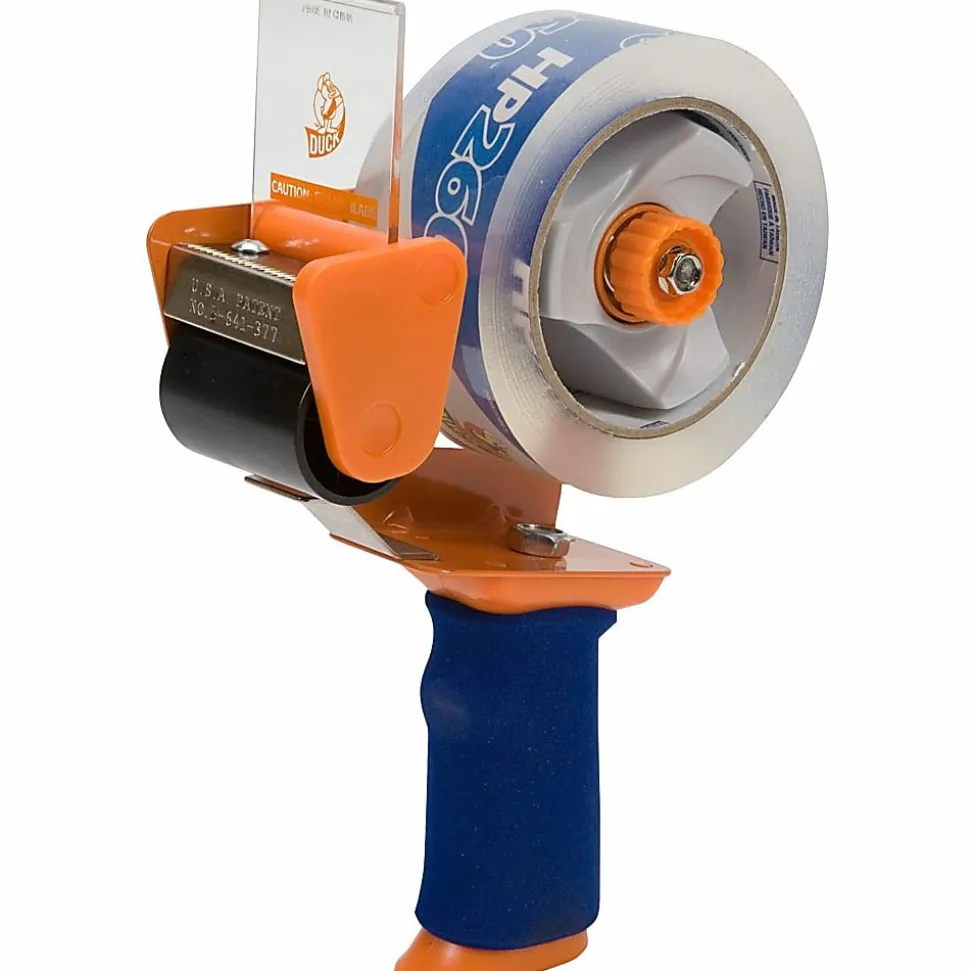 Duck® Blade safe Tape Gun With Antimicrobial Protection & Tape, 1 7/8" x 60 Yd.