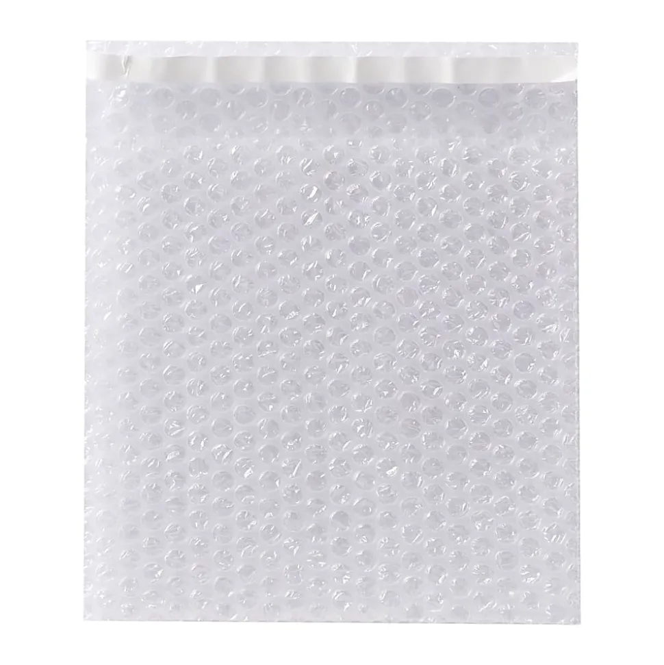 Duck® Brand Bubble Pouches Roll, 7.5" x 12', Clear