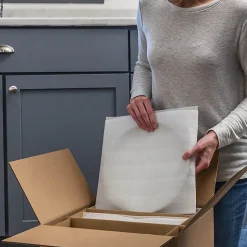 Duck Brand Packing Wrap - 12" Width x 12" Length - Non-abrasive - Foam - Clear - 8 / Pack