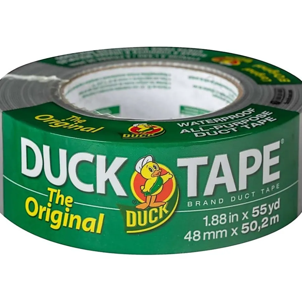 Duck® Duct Tape, 1.88" x 55 Yd., Silver