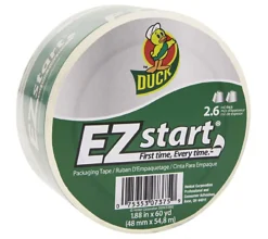 DuckĀ® EZ StartĀ® Packaging Tape, 1 7/8" x 60 Yd.