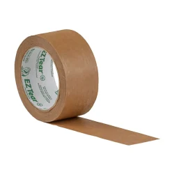 Duck® EZ Tear® Paper Tape Rolls, 25 Yd, 1-15/16”, Tan