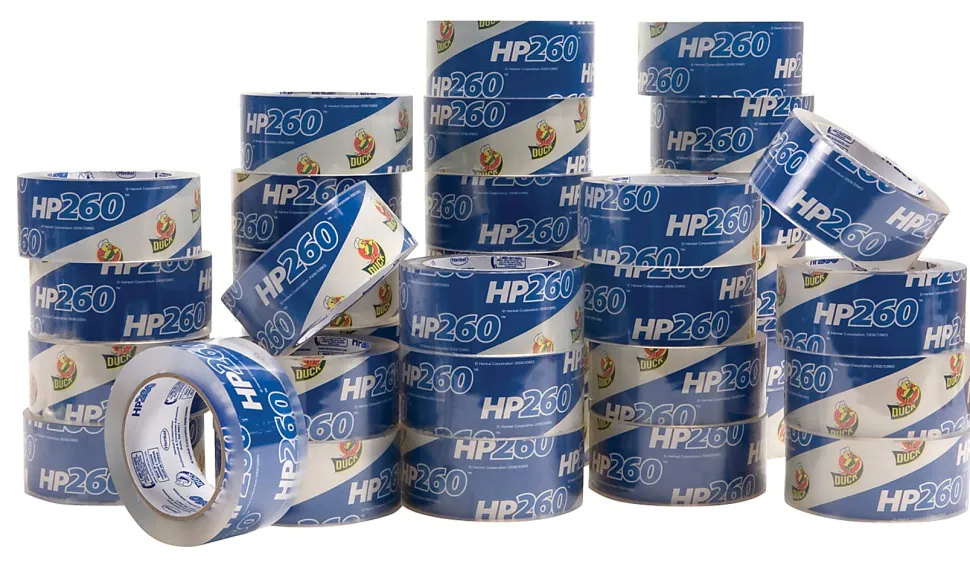 Duck® HP260 Super High-Performance Packaging Tape, 1-7/8" x 60 Yd., Crystal Clear, Pack Of 36 Rolls