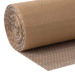 Duck® Kraft-Lined Bubble Wrap Cushioning, 24" x 20', Brown