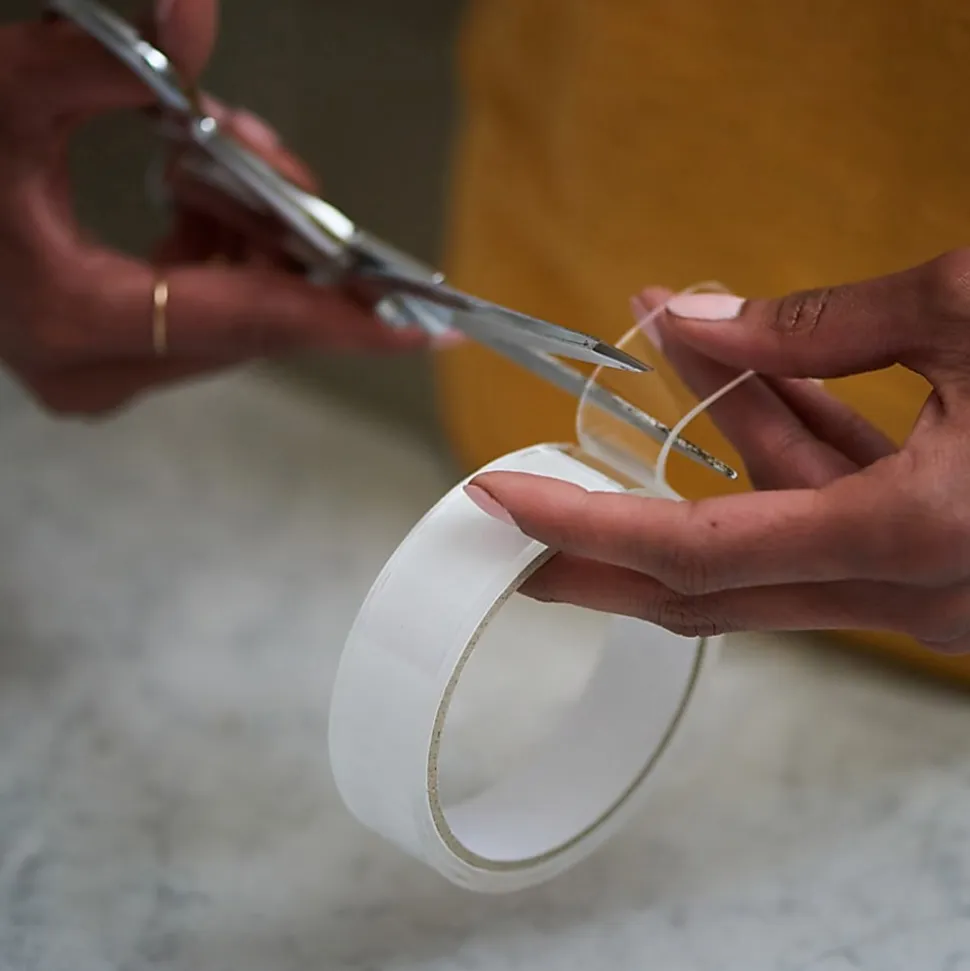 Duck Max Strength Double-Sided Gel Tape - 5 ft Length x 0.94" Width - Clear - Gel - 1 Each