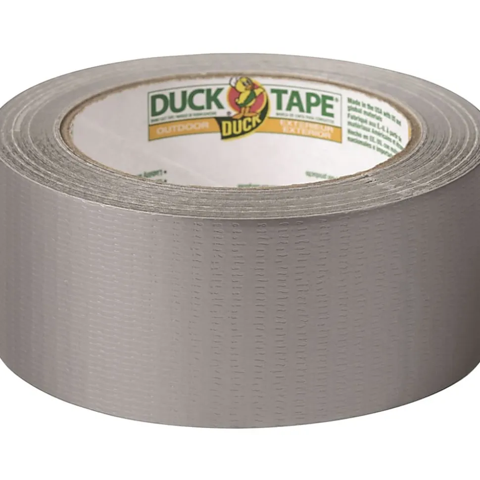 Duck MAX Strength Weather Duct Tape - 20 yd Length x 1.88" Width - Silver - 1 Each