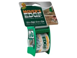 Duck® Mover's Edge Packing Tape In Refillable Handheld Dispenser, 1.88
