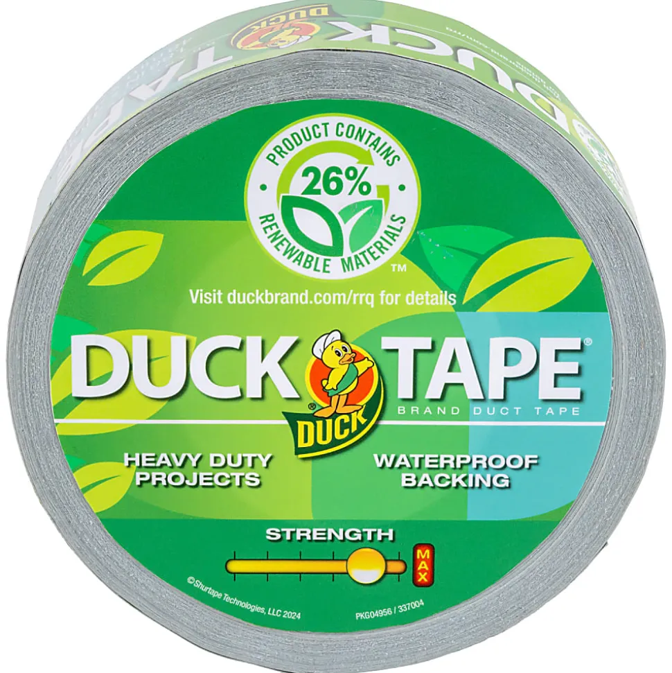 Duck Renewable Material Duck Tape® - Silver, 1.88 in. x 20 yd.