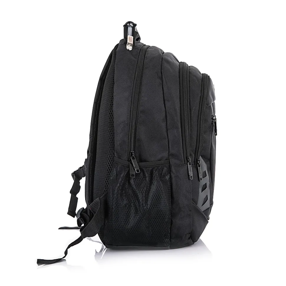 DUKAP PRECISION Executive Laptop Backpack With 15.6” Laptop Pocket, Black