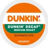 Dunkin' Donuts Decaf Keurig Single-Serve K-Cup Pods, Medium Roast, 22 Pods Per Pack, Case Of 4 Packs
