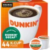 Dunkin' Donuts Decaf Keurig® Single-Serve K-Cup® Pods, Medium Roast, Box of 44 K-Cup® Pods