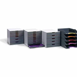 DURABLE® VARICOLOR® Stackable 5 Letter Trays - 10-1/2
