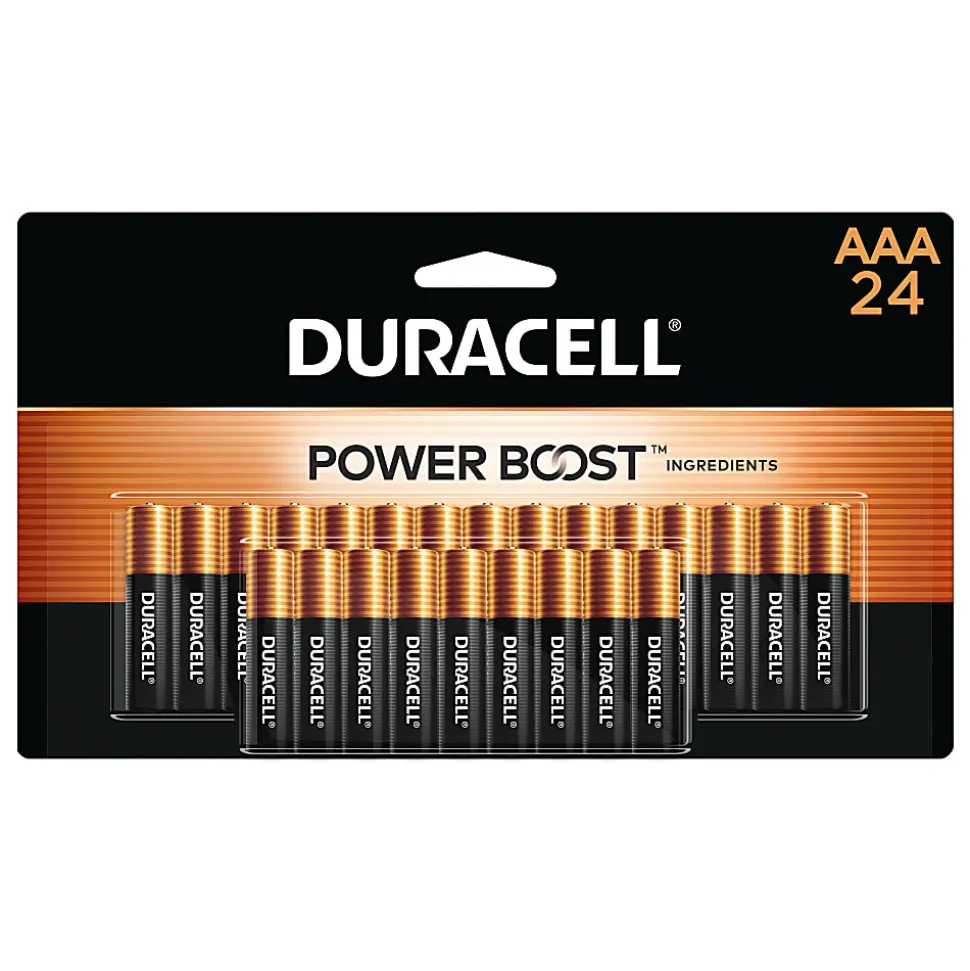 Duracell® Coppertop AAA Alkaline Batteries, Pack of 24