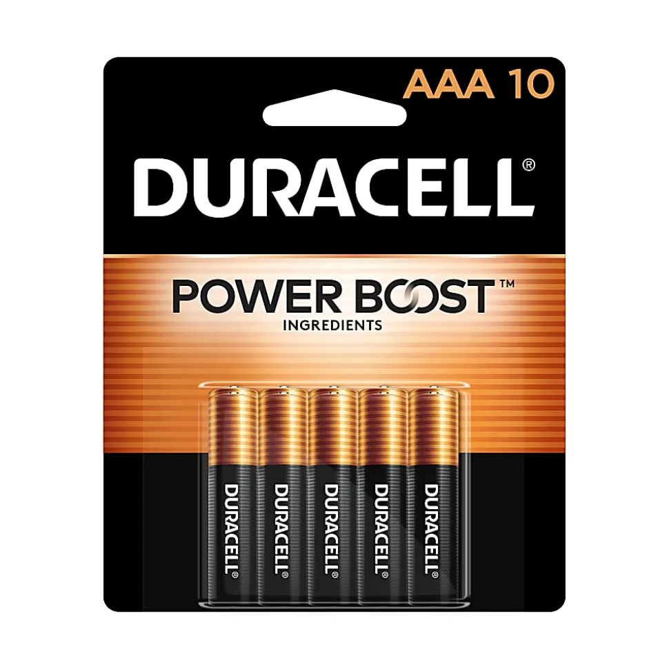 Duracell® Coppertop AAA Alkaline Batteries, Pack of 10