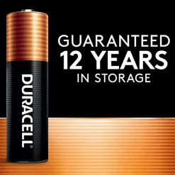 Duracell® Coppertop AA Alkaline Batteries, Pack of 6