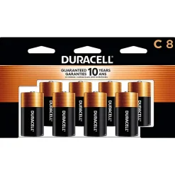 Duracell® Coppertop C Alkaline Batteries, Pack of 8, MN14R8DW