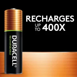 Duracell Rechargeable AA Batteries, Pack of 4