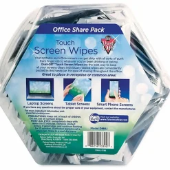 Dust-Off Antistatic Monitor Wipes, Pack Of 200