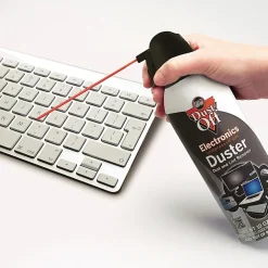 Dust-Off Compressed Gas Dusters, 10 Oz, Pack Of 2