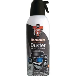 Dust-Off Compressed Gas Dusters, 10 Oz, Pack Of 2