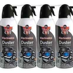 Dust-Off Disposable Dusters, 10 Oz, Pack Of 4 Dusters