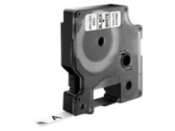 DYMO® D1 41913 Black-On-White Tape, Water-Resistant, 0.38