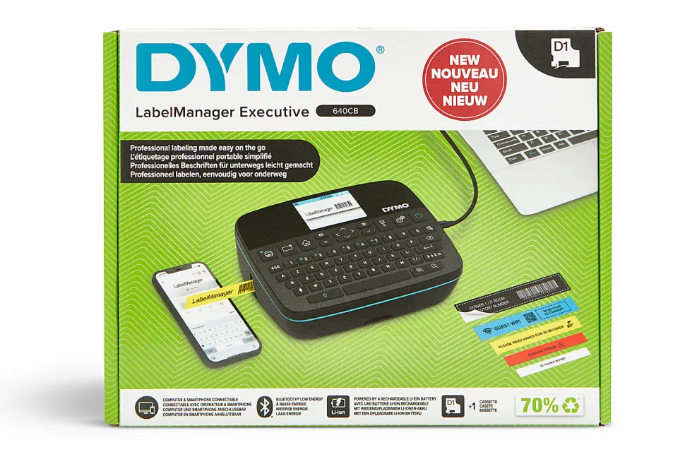 DYMO LabelManager Executive 640 CB Portable Label Printer