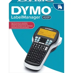 DYMO® LabelManager® 420P High Performance Portable Handheld Label Maker With PC/Apple® Mac® Connection