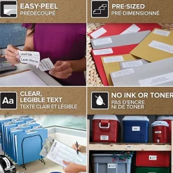 DYMO® LabelWriter Address Labels, 1-1/8