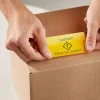 Dymo® Label Writer Multi-Purpose Labels, 2-1/8" x 4", Yellow, 220 Labels Per Roll