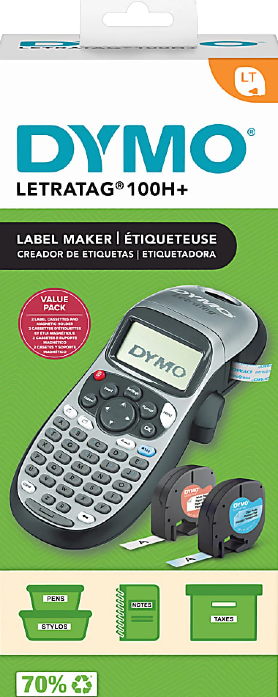 DYMO® LetraTag LT-100H Plus Handheld Label Maker