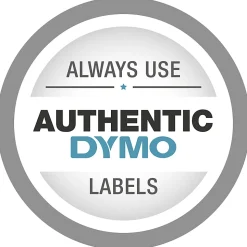 DYMO® LT 91331 Black-On-White Tape, 0.5