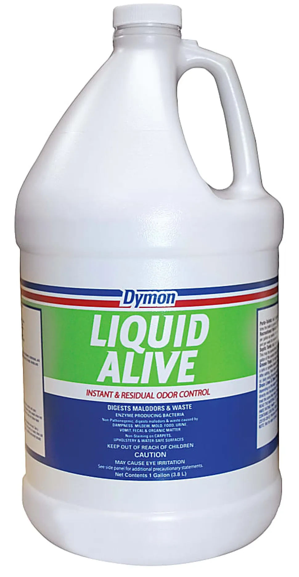 Dymon® Liquid Alive Odor Digester, Neutral Scent, 128 Oz Bottle, Case Of 4