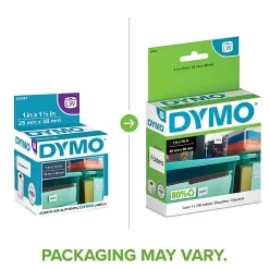 DYMO Non-Adhesive Business Card Labels for LabelWriter Label Printers, White, 2