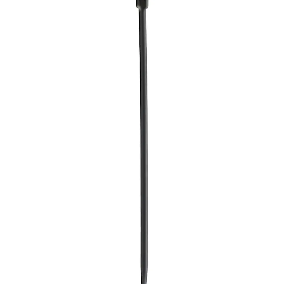 Eagle Aspen Pro Brand Cable Ties, 11", Black, Pack Of 100