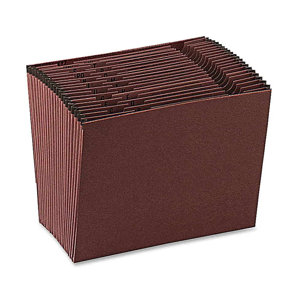 Earthwise® By Oxford® A-Z Expanding File, Letter Size, Red