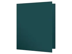 Earthwise® by Oxford™ Twin-Pocket Folder, 95% Recycled, Blue, Box Of 25